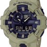 Коричневый полимерный ремешок Casio 10549324 для часов Casio GA-700UC-5A
