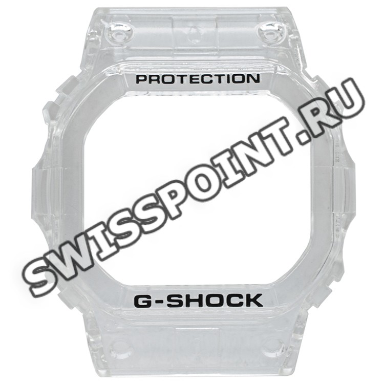 Прозрачный рант корпуса часов Casio 10587160 для часов Casio DW-5600SK-1, DW-5600SKC-1