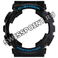Черный рант корпуса часов Casio 10407691 для часов Casio GA-110HC-1A