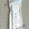 Белый глянцевый полимерный ремешок Casio 10303978 для часов Casio DW-6900PL-7, G-6900EW-7, GB-5600AA-7, GB-5600AB-7, GB-6900-7, GB-6900AA-7, GB-6900B-7, GW-6900F-7