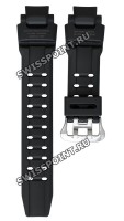 Черный полимерный ремешок Casio 10397960 для часов Casio GW-4000