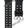 Черный полимерный ремешок Casio 10397960 для часов Casio GW-4000
