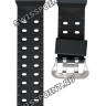 Черный полимерный ремешок Casio 10397960 для часов Casio GW-4000
