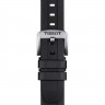 Черный каучуковый ремешок Tissot T603044545, 20/17, стальная пряжка, для часов Tissot PRC 200 T114.417.17.057.00