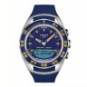 Синий каучуковый ремешок Tissot T610038289 без замка, для часов Tissot Sailing Touch T056.420