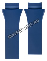 Синий каучуковый ремешок Tissot T610038289 без замка, для часов Tissot Sailing Touch T056.420