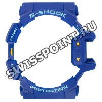 Синий рант корпуса часов Casio 10477054 для часов Casio GA-400-2A