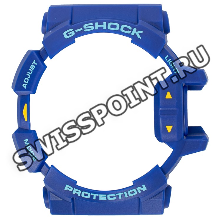 Синий рант корпуса часов Casio 10477054 для часов Casio GA-400-2A