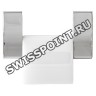 Стальное звено Tissot T613030944 с белой керамической вставкой для часов Tissot T-Trend Cera T064.210.22.011.00, T064.210.22.016.00, T064.310.22.011.00, T064.310.22.016.00
