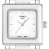 Стальное звено Tissot T613030944 с белой керамической вставкой для часов Tissot T-Trend Cera T064.210.22.011.00, T064.210.22.016.00, T064.310.22.011.00, T064.310.22.016.00