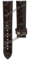 Коричневый кожаный ремешок Tissot T610041214, теленок, 20/18, без замка, для часов Tissot Le Locle II T006.414.16.263.00