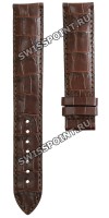 Коричневый кожаный ремешок Tissot T610029099, удлиненный, 19/18 XL, без замка, для часов Tissot PR 100 T049.407, T049.410, T049.417, T065.430