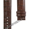 Коричневый кожаный ремешок Tissot T610029099, удлиненный, 19/18 XL, без замка, для часов Tissot PR 100 T049.407, T049.410, T049.417, T065.430