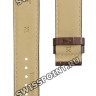 Коричневый кожаный ремешок Tissot T610029099, удлиненный, 19/18 XL, без замка, для часов Tissot PR 100 T049.407, T049.410, T049.417, T065.430