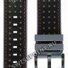 Черный каучуковый ремешок Tissot T603045129 с кожаной накладкой, 22/22, серая пряжка, для часов Tissot T-Race Marc Marquez 2020 T115.417