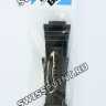Черный глянцевый ремешок Casio 10512400 для часов Casio G-5600B-1, GW-M5610B-1