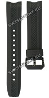 Черный полимерный ремешок Casio 10464315 для часов Casio EFR-536PB-1A3