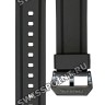 Черный полимерный ремешок Casio 10464315 для часов Casio EFR-536PB-1A3