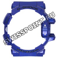 Синий рант корпуса часов Casio 10479629 для часов Casio GBA-400-2A