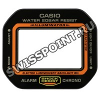 Минеральное стекло Casio 10558602 с принтом для часов Casio DW-5600TB-1