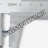 Синий стальной винт Casio 10595406 (короткий) для крепления ранта часов Casio GST-B200X-1A2