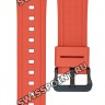 Красный полимерный ремешок Casio 10569212 для часов Casio W-218H-4B