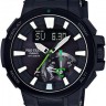 Черный полимерный карбоновый ремешок Casio 10627157, стальная пряжка, для часов Casio Pro Trek  PRW-7000-1A, PRW-7000-1B
