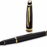 Ручка WATERMAN S0951680 Ручка-роллер Waterman Expert Essential, Black GT, стержень: FBlack (№ 427)