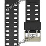 Черный глянцевый полимерный ремешок Casio 10400709 для часов Casio G-8900A-1, GA-110B-1A2, GA-110B-1A3