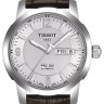 Коричневый кожаный ремешок Tissot T610014561, теленок, 19/18, без замка, для часов Tissot T014.430, T361