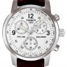 Коричневый кожаный ремешок Tissot T610014561, теленок, 19/18, без замка, для часов Tissot T014.430, T361