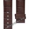 Коричневый кожаный ремешок Tissot T610014561, теленок, 19/18, без замка, для часов Tissot T014.430, T361