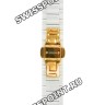 Белый керамический браслет Orient ZDEMM0Z, розовая клипса, для часов Orient FSX05001W, FUT0F001B, FUT0F001W