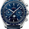 032CUZ005171 Ремешок синий, аллигатор, 21/18, для часов Omega Speedmaster Moonwatch