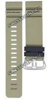 Коричневый полимерный ремешок Casio 10618162 для часов Casio PRT-B70-5