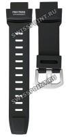 Черный полимерный ремешок Casio 10477124 для часов Casio PRG-280-1E