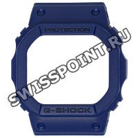 Синий рант корпуса часов Casio 10512597 для часов Casio DW-5600M-2
