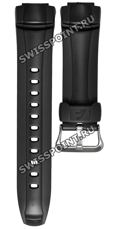 Черный полимерный ремешок Casio 10144012 для часов Casio G-7300-1, G-7301G-9