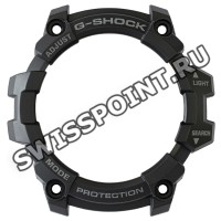 Черный полимерный рант корпуса Casio 10559709 для часов Casio GSG-100-1A, GWG-100-1A