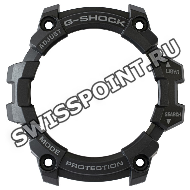 Черный полимерный рант корпуса Casio 10559709 для часов Casio GSG-100-1A, GWG-100-1A