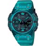 Голубой полупрозрачный полимерный ремешок Casio 10649567 для часов Casio GA-B001G-2A