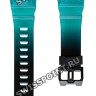 Голубой полупрозрачный полимерный ремешок Casio 10649567 для часов Casio GA-B001G-2A
