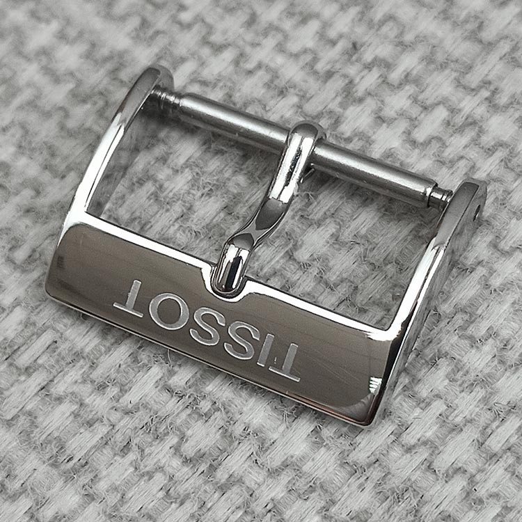 Застежка Tissot 19 мм для кожаного ремешка