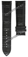 Черный кожаный ремешок Tissot T610031629, теленок, 22/20, без замка, для часов Tissot T070.405, T070.406