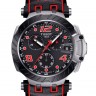 Черное конечное звено Tissot T660042021, правая и левая часть, черное PVD, для каучукового ремешка часов Tissot T-Race T115.407, T115.417, T115.427