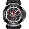 Черное конечное звено Tissot T660042021, правая и левая часть, черное PVD, для каучукового ремешка часов Tissot T-Race T115.407, T115.417, T115.427