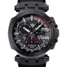 Черное конечное звено Tissot T660042021, правая и левая часть, черное PVD, для каучукового ремешка часов Tissot T-Race T115.407, T115.417, T115.427