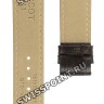Коричневый кожаный ремешок Tissot T610032785, 19/18, без замка, для часов Tissot PRC 200 T055.410, T055410, T055.417, T055417, T055.430, T055430