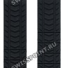 Черный каучуковый ремешок Tissot T610039566, без замка, для часов Tissot T-Race T092.417.17.201.00
