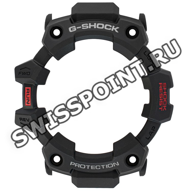 Черный рант корпуса часов Casio 10606761 для часов Casio GBD-100-1